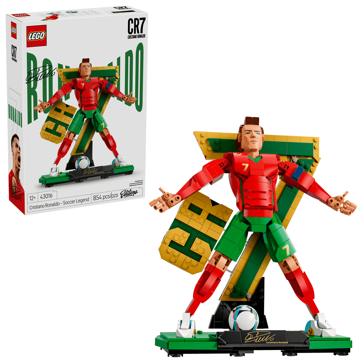 Lego 43016 Special Edition Cristiano Ronaldo Soccer Legend