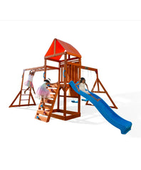 Dynamic Sports Olympia Wooden Swingset WP-745 - Colorland Toys