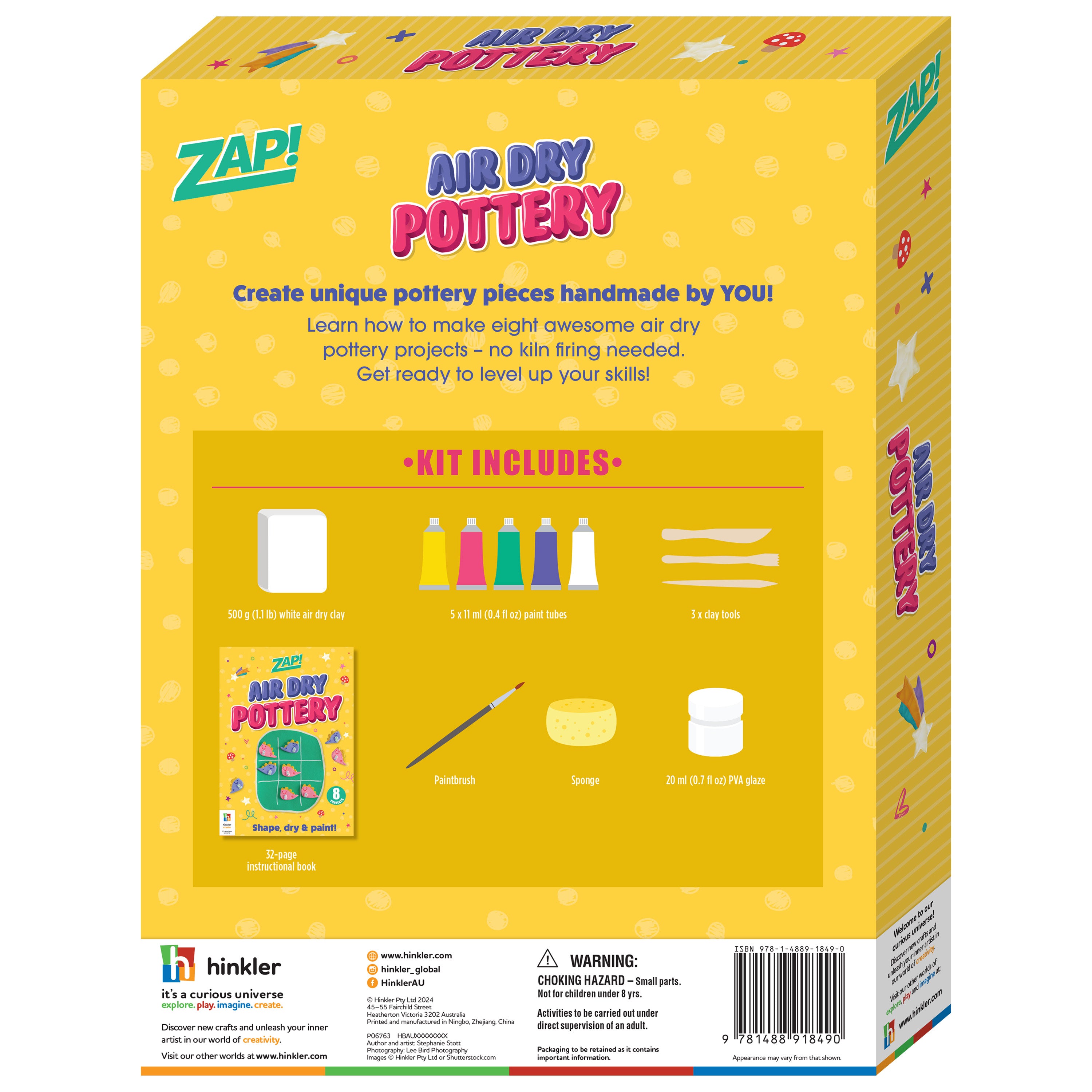 Hinkler Zap! Pottery Kit HBM00538