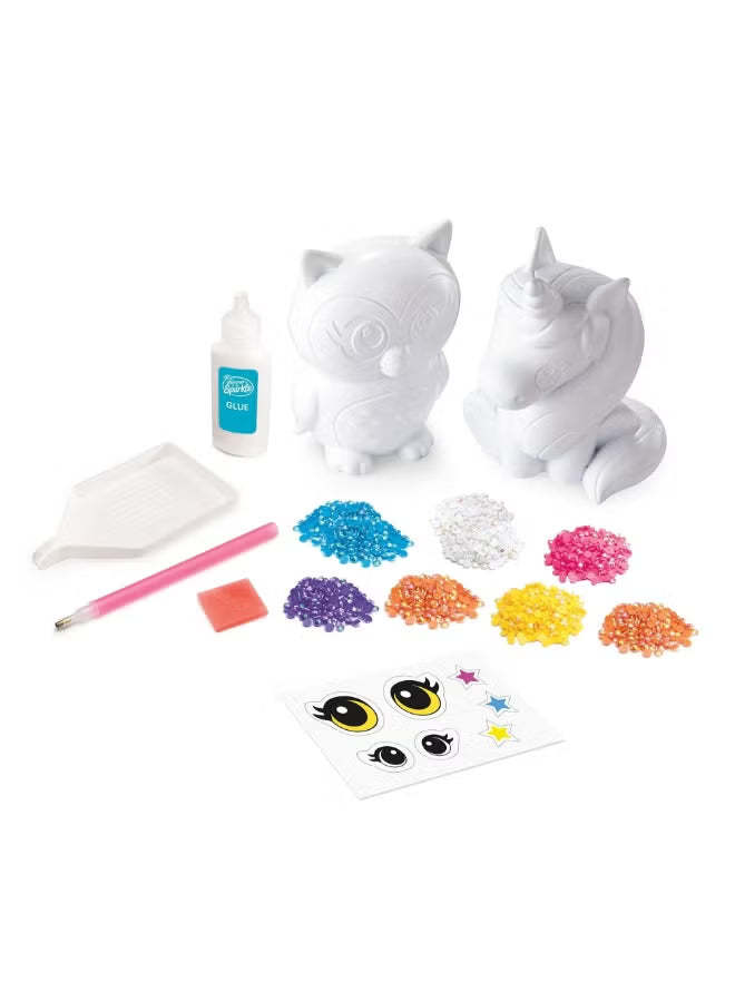 Shimmer 'n Sparkle 3D Crystal Gem Creations SNS-65667 - Colorland Toys