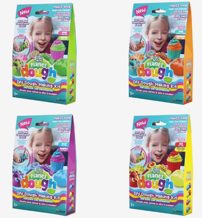 [46010] Slimy Planet Dough DIY Making Kit 500g - Colorland Toys