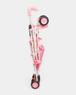 Dolls World Deluxe 4 Wheel Folding Stroller 78700