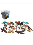 Wenno Farm Animals 28pcs Bucket D6812