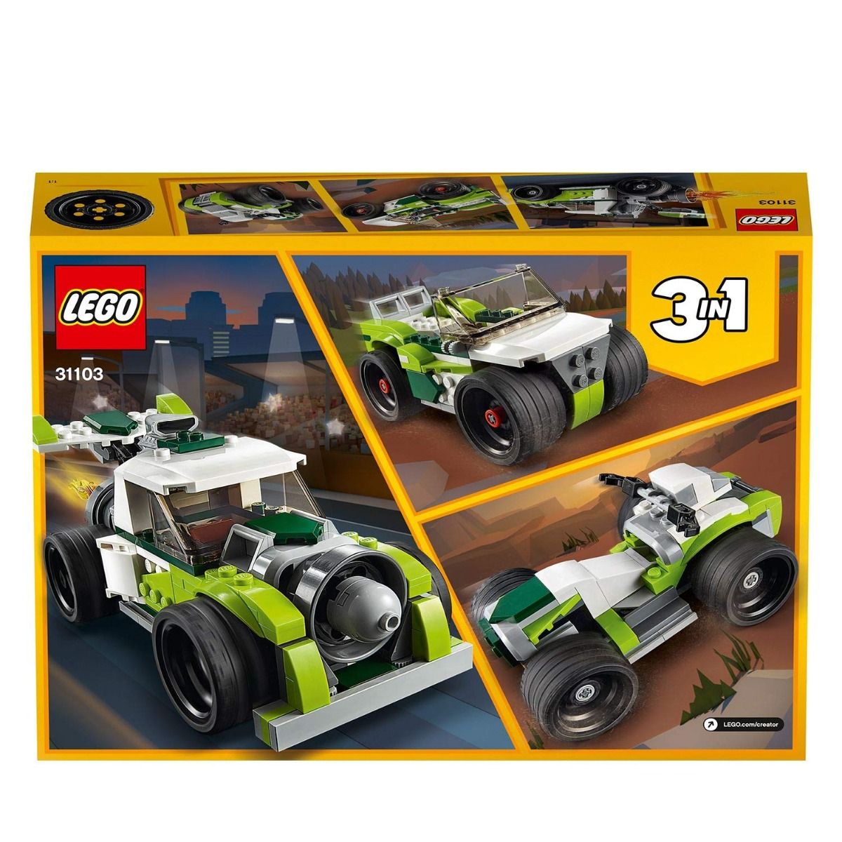 LEGO Creator 3 in 1 Rocket Truck 31103 - Colorland Toys