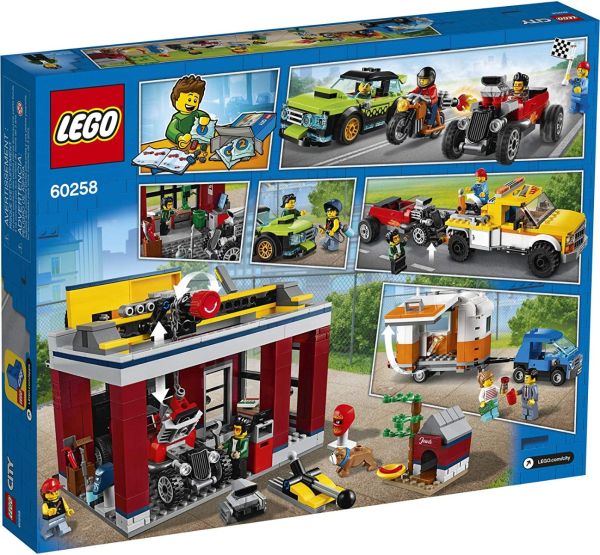 LEGO City Turbo Wheels Tuning Workshop 60258 - Colorland Toys