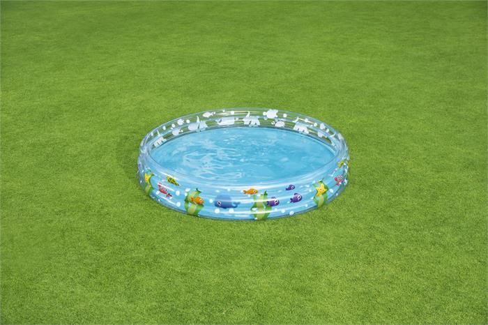 Bestway Deep Dive 3-Ring Pool 6x13 inch 51005 - Colorland Toys