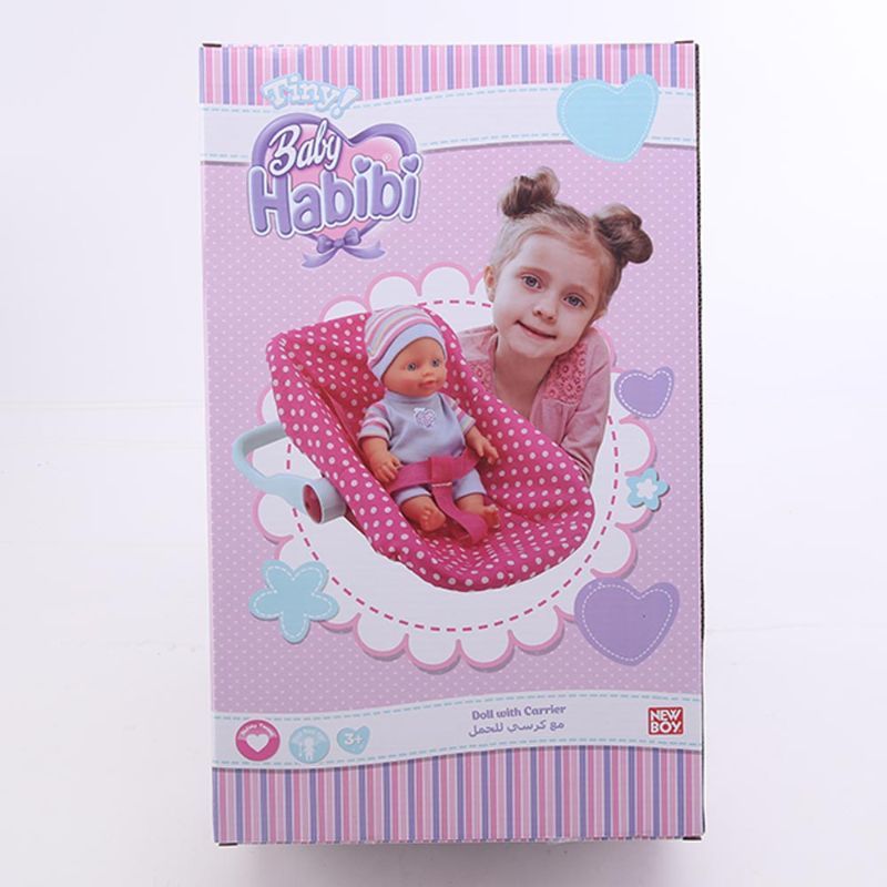 Baby Habibi Tiny Doll with Carrier NB915817 - Colorland Toys