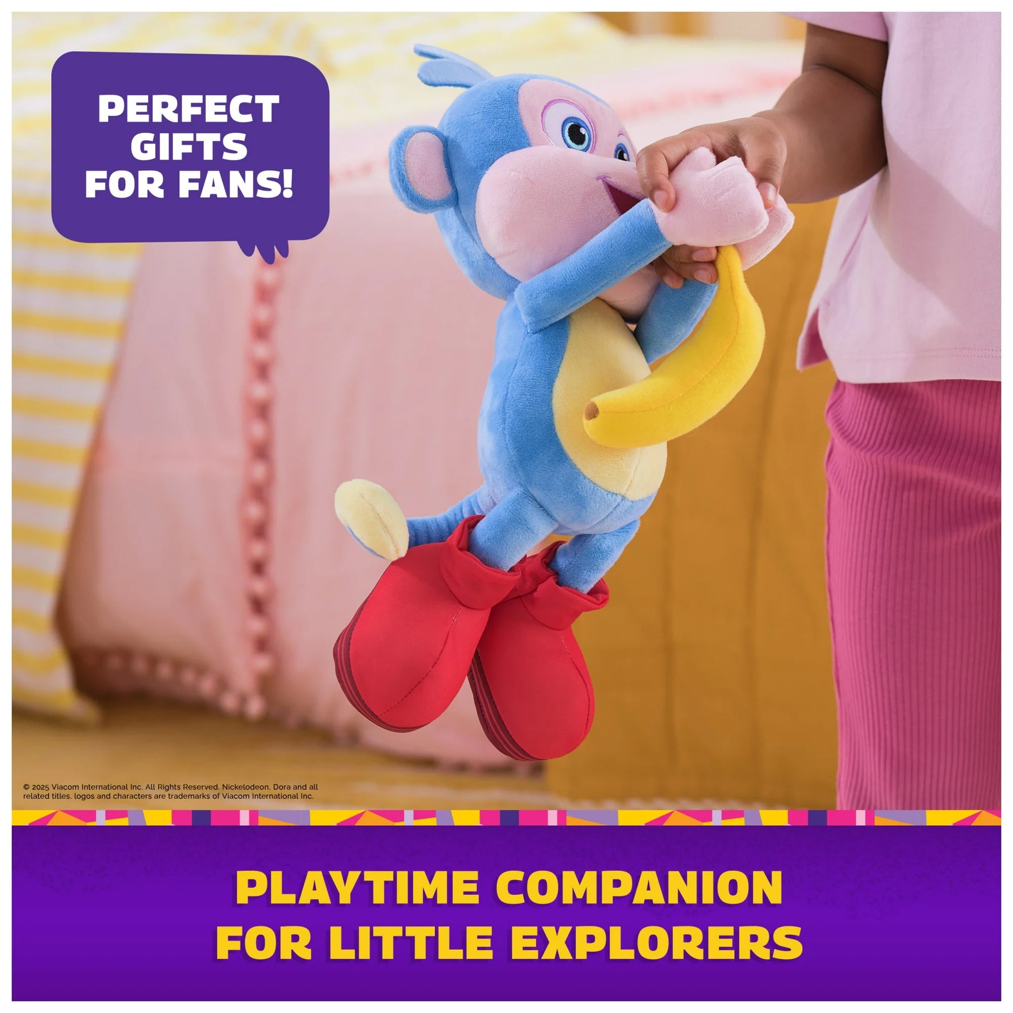 Dora The Explorer Feature Bananas Boots Plush 13-Inch 6072733 - Colorland Toys