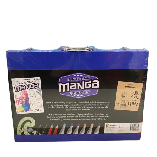 Hinkler Art Maker Ultimate Manga Carry Case HK948749 - Colorland Toys
