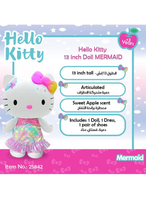 Hello Kitty Doll Mermaid 13-Inch 25842