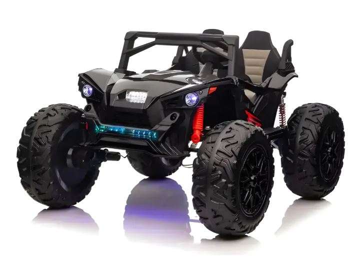 4x4 Buggy UTV 2 Seater 4M Electric Car Black - Colorland Toys