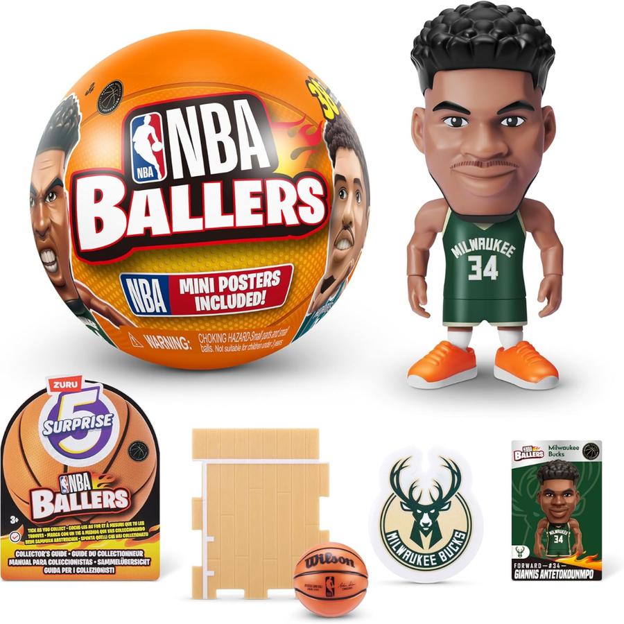 5 Surprise Mini Brands NBA Ballers — image 1