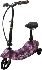 Top Gear Electric Scooter with Seat Purple 24V