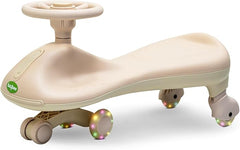 Premium Swing Car With Light & Music Pink MN072