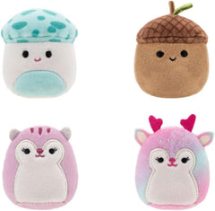 Squishmallows Squishville Mini Fall Friends Squad 4 Pieces
