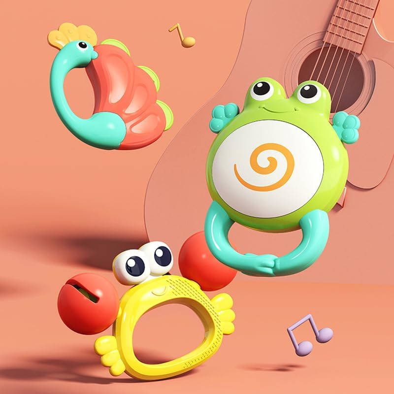 Hola Animal Orchestra Rattle - Crab E318B-3 — image 3