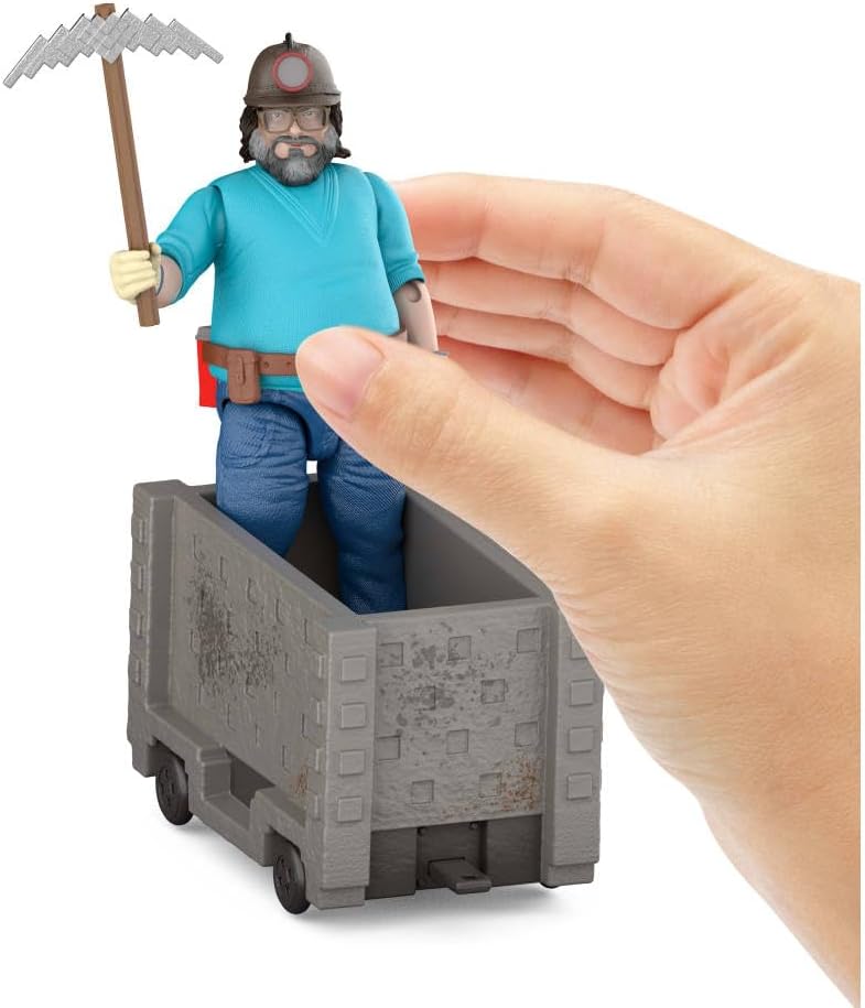 Minecraft Steve And Minecart Pack JGP20