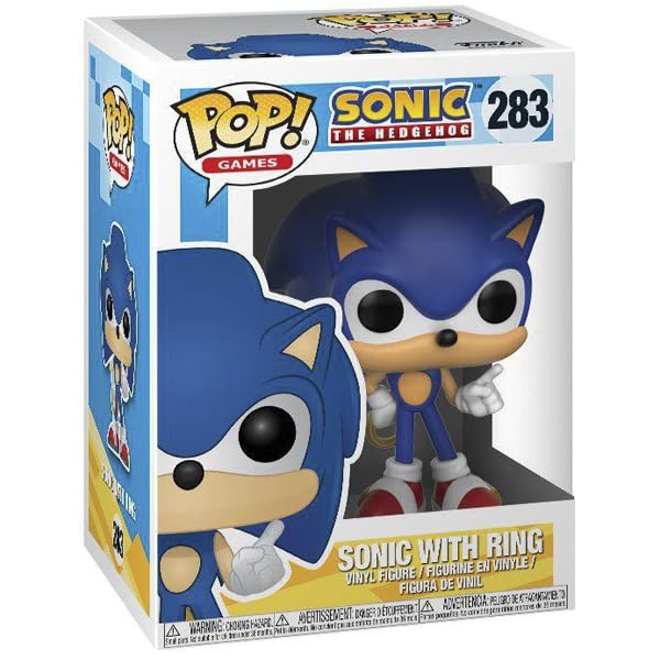 Funko Pop! Sonic The Hedgehog with Ring FU20146