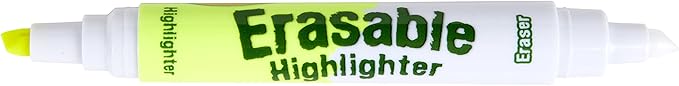 Crayola Dual Ended Erasable Highlighters 12Pieces