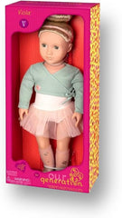 Our Generation Viola Ballet Doll With Green Shrug