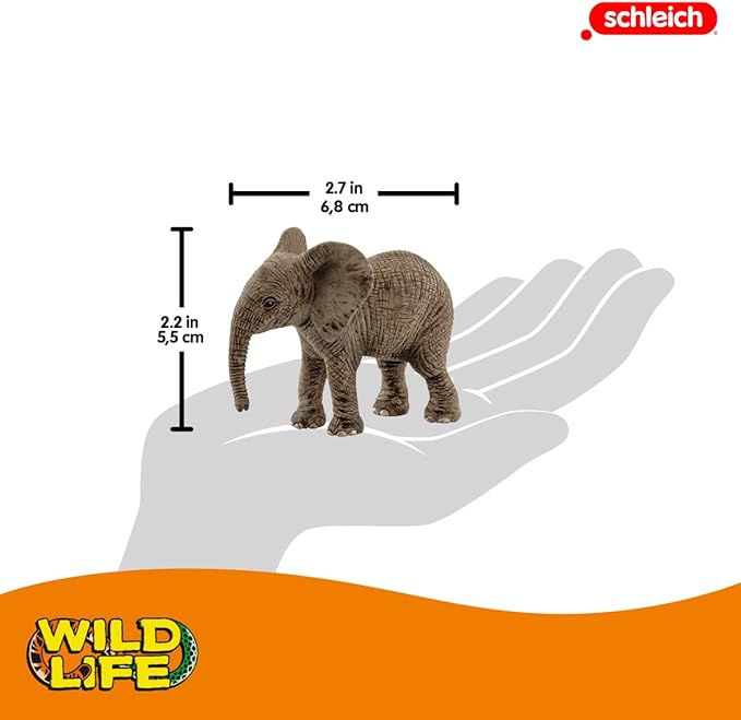 Schleich African Elephant Calf 14763 - Colorland Toys