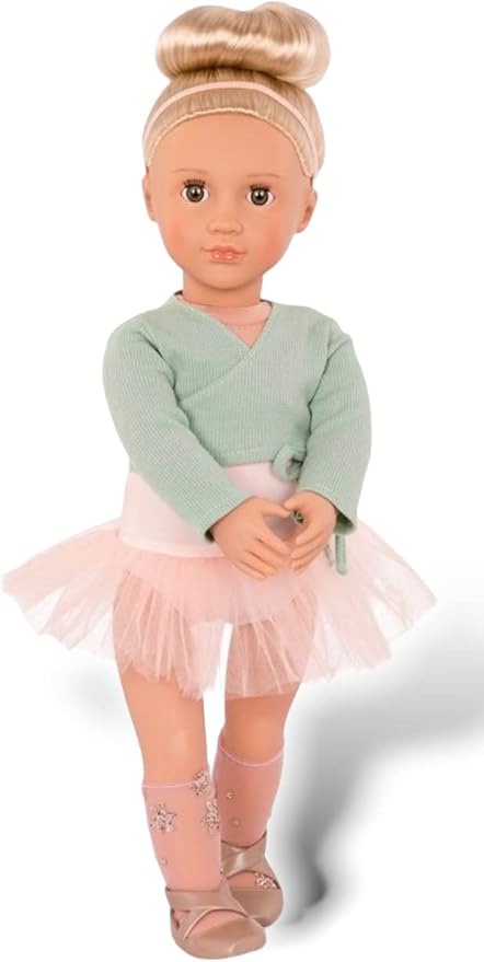 Our Generation Viola Ballet Doll With Green Shrug