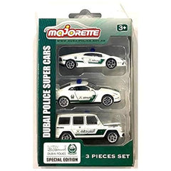 Majorette Dubai Police Die-Cast Set 3-Pcs 212057266A47 - Colorland Toys