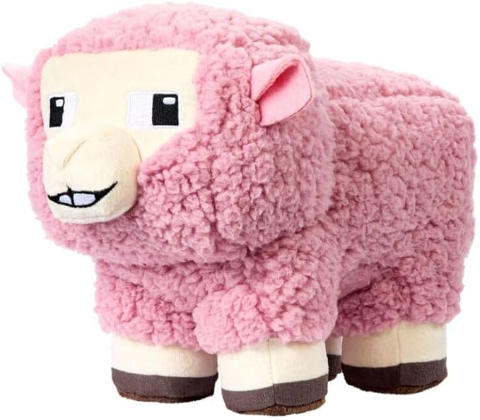 Minecraft Movie Pink Sheep Plush 20-Cm HBN39/JFP56