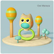 Hola Animal Orchestra Rattle - Owl Maraca E318B-4