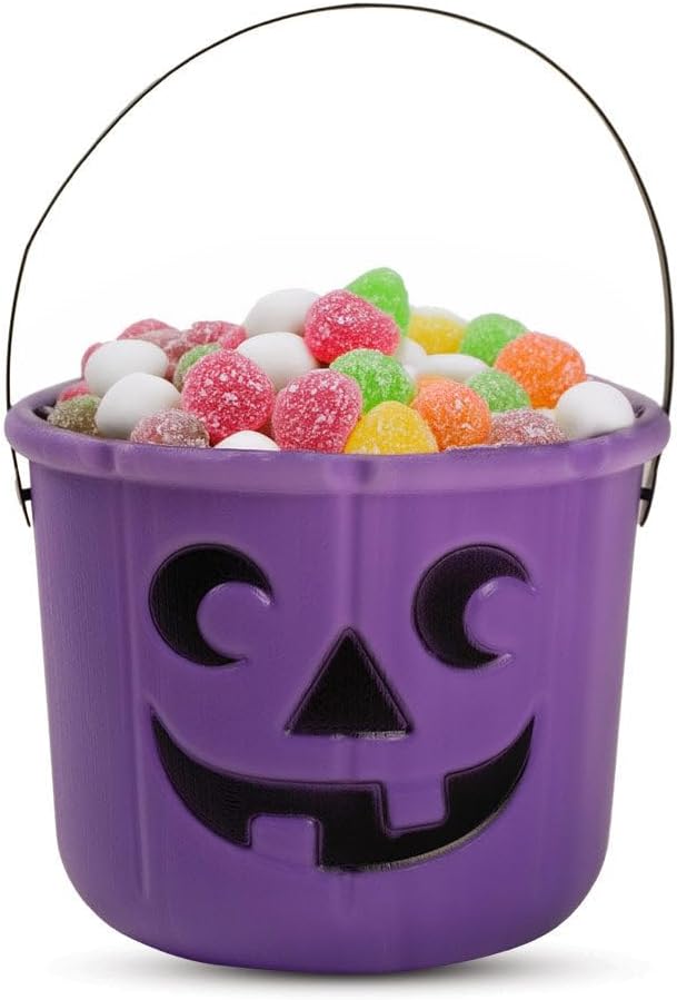 Spooky Halloween Pumpkin Candy Bucket — image 2