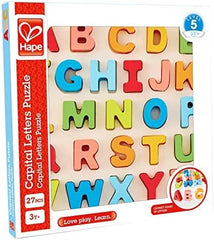 Hape Chunky Alphabet Puzzle E1551 - Colorland Toys