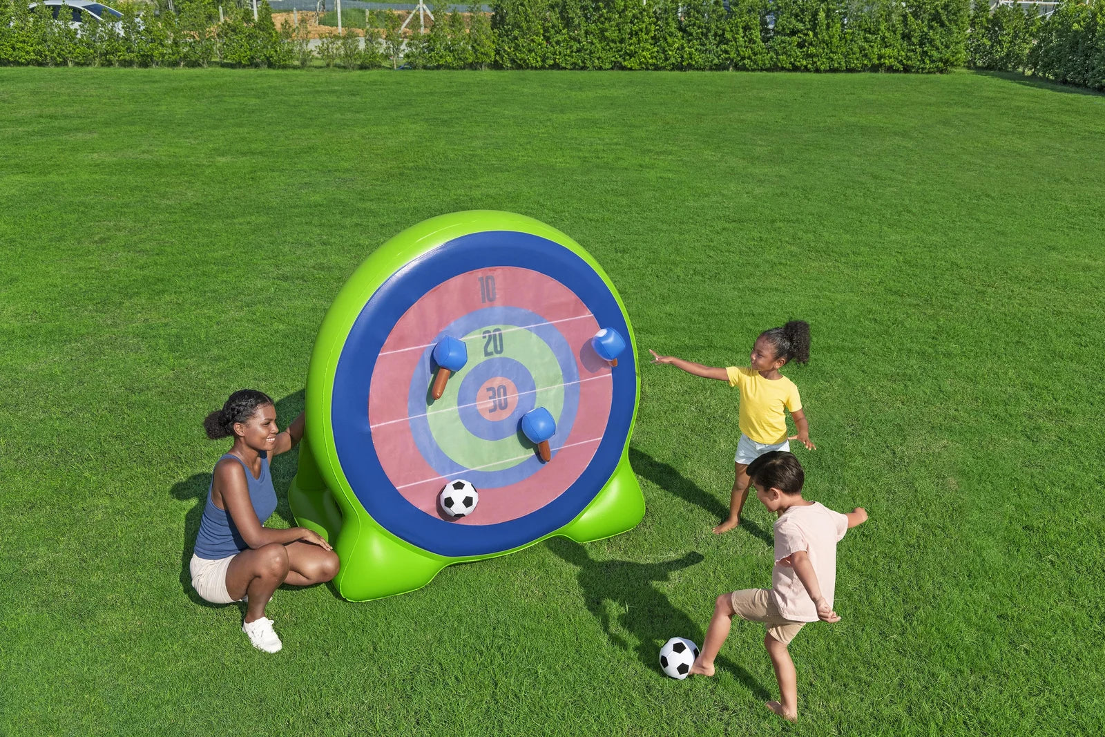 Bestway® Backyard Bullseye™ 2-in-1 Yard Game & Giant Dart Board 52823 - Colorland Toys