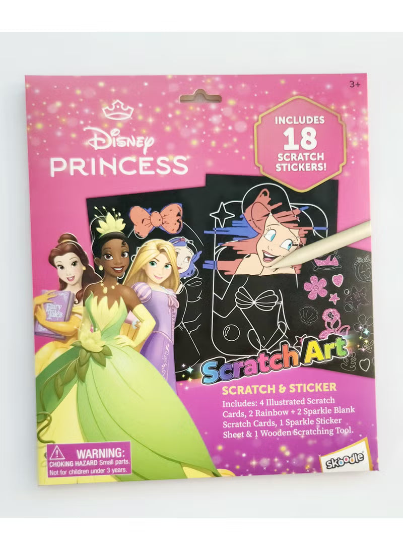 Skoodles Disney Princess Scratch Art — image 8