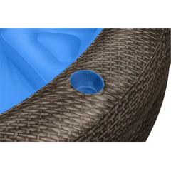Bestway Tru Print Wicker Family Pool 2.31 x 1.78 x 53cm 54426