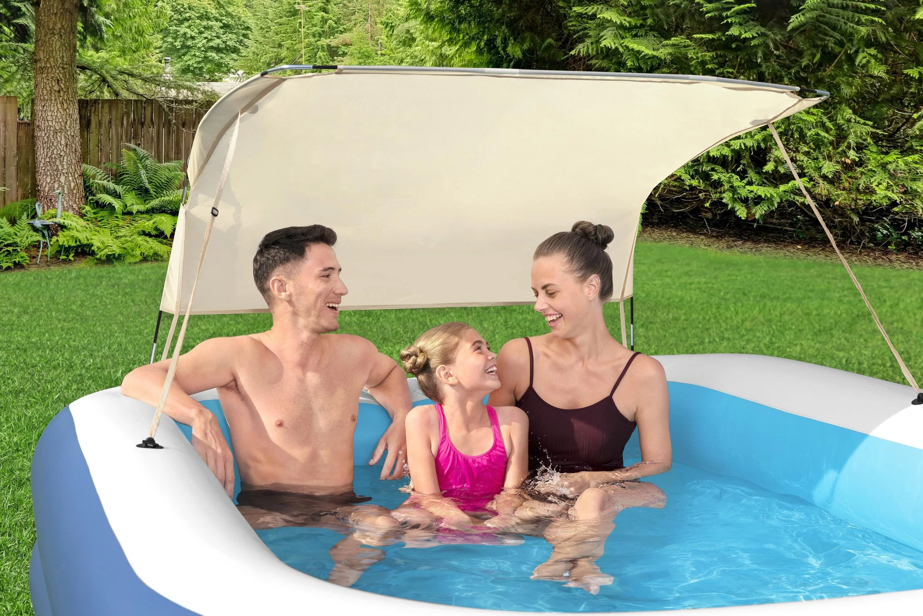 Bestway® Summer Bliss Shaded Family Pool 54449 - Colorland Toys