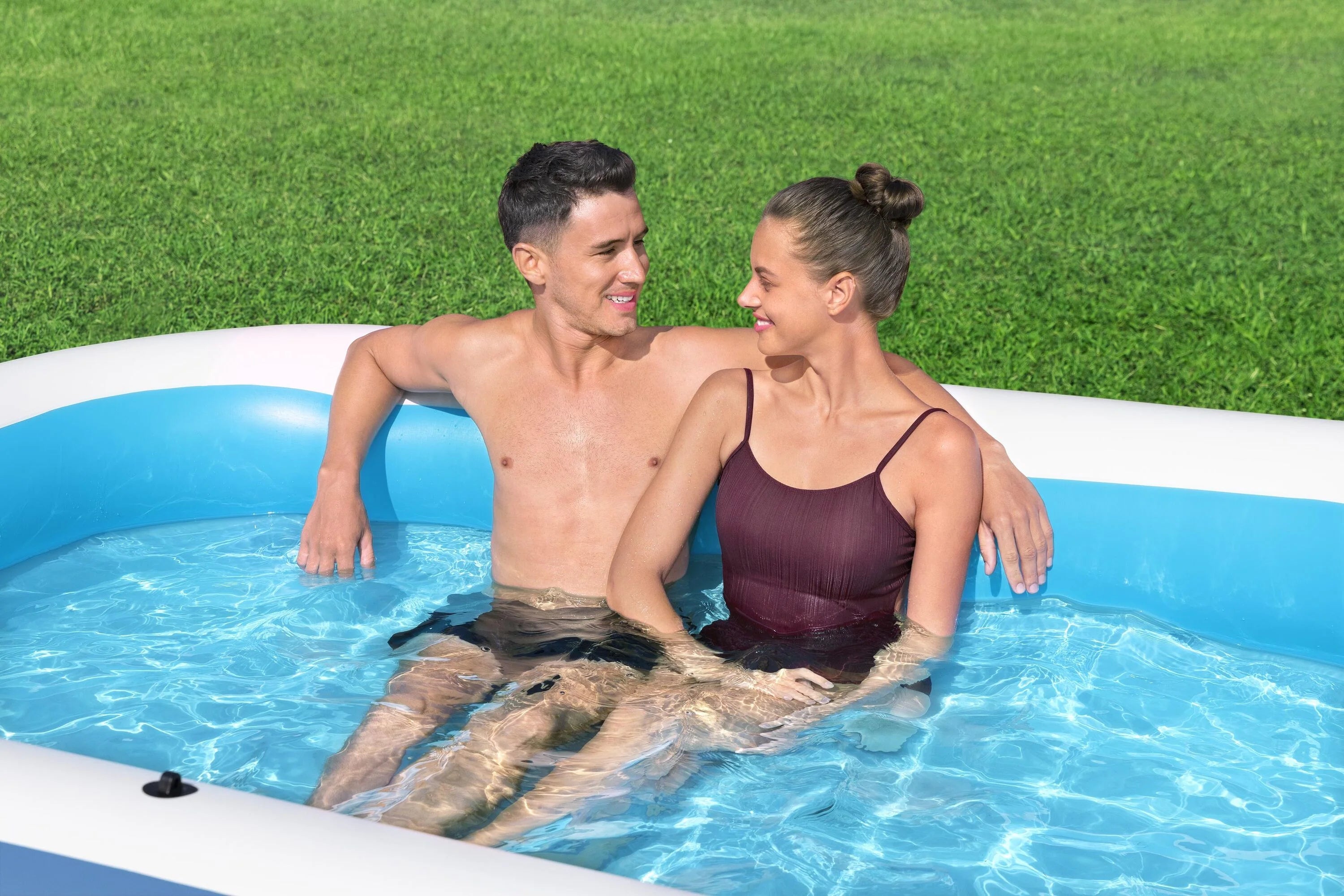 Bestway® Summer Bliss Shaded Family Pool 54449 - Colorland Toys