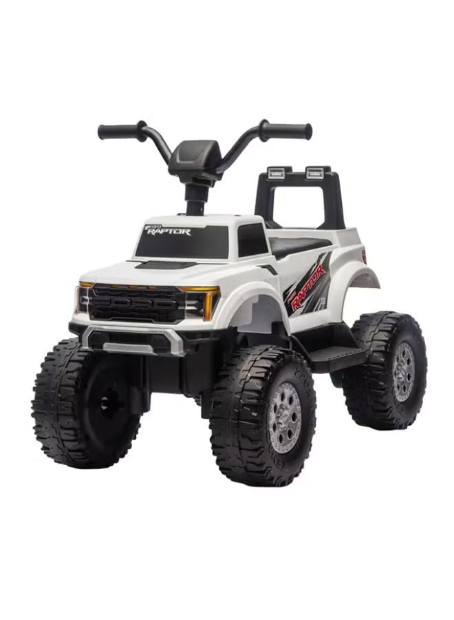 Kids 4 Wheel Quad Bike 2M White LB-722 - Colorland Toys