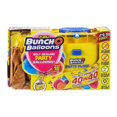 Zuru Bunch O Balloons Self-Sealing 16 Balloons & Pump 56174 - Colorland Toys