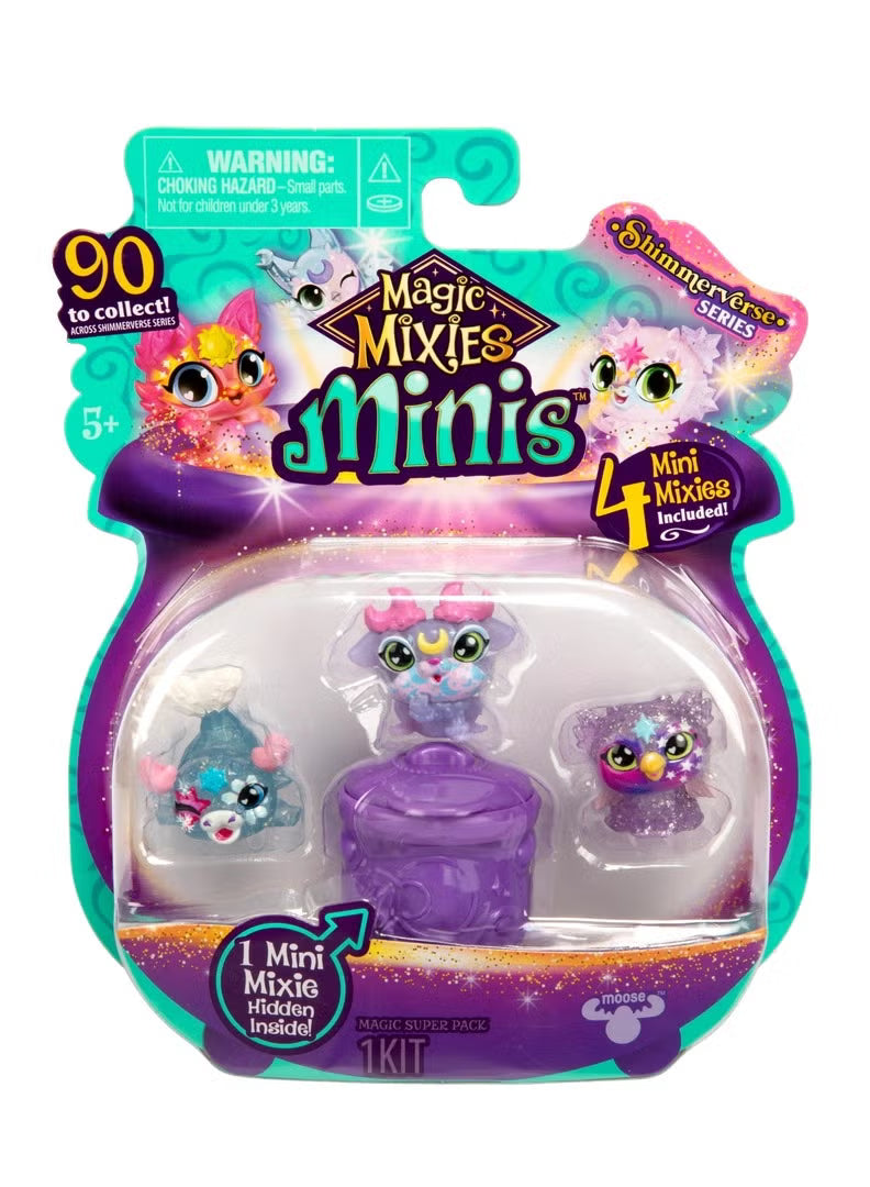 Magic Mixies Minis 4 Pack Magic Super Pack Assorted — image 1