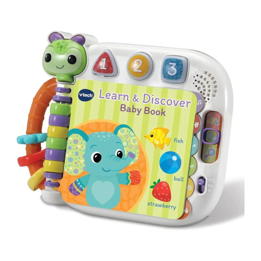 VTech Learn & Discover Baby Book VT80-574203 - Colorland Toys