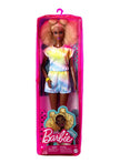 Barbie Fashionista Doll with Tie-Dye Romper Dress FBR37/HBV14