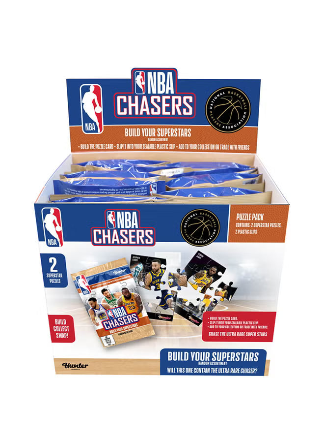 NBA Chasers: Trading Card Puzzle Set Asstd. HUN3572 - Colorland Toys