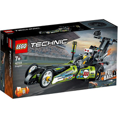 Lego Technic Dragster Racing Car Toy - 42103 - Colorland Toys