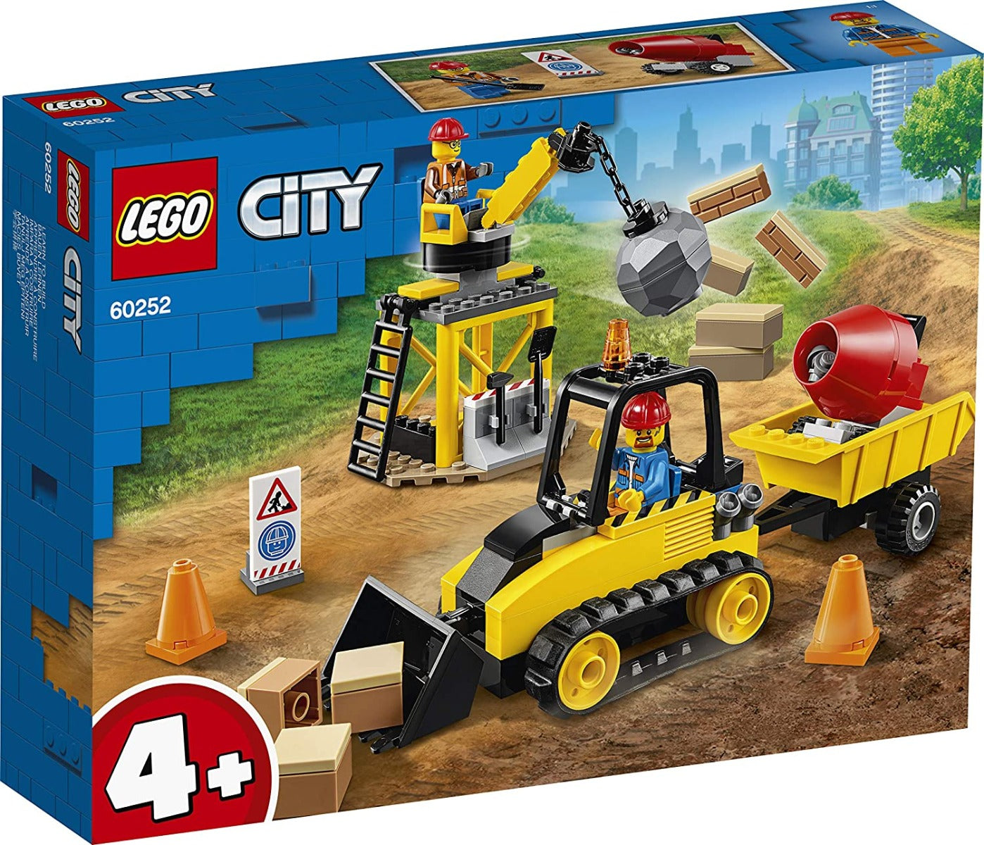 LEGO City Construction Bulldozer 60252 - Colorland Toys