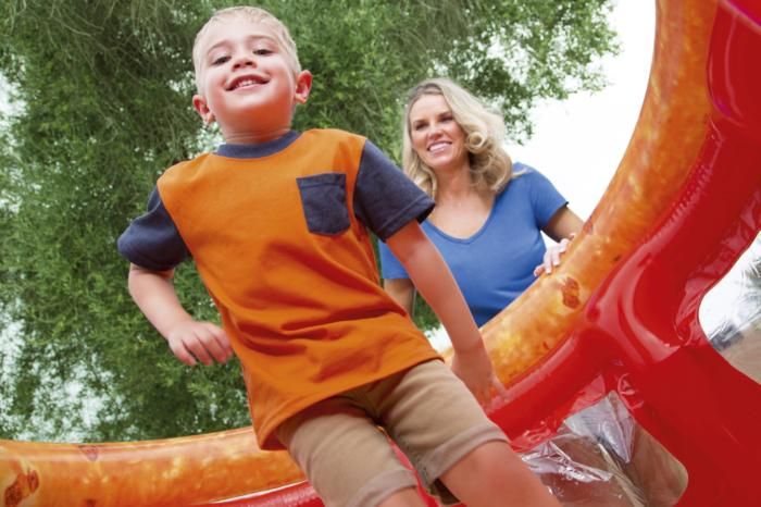 Bestway Inflatable Pizza Bouncer 61x61x43 inch 52279 - Colorland Toys