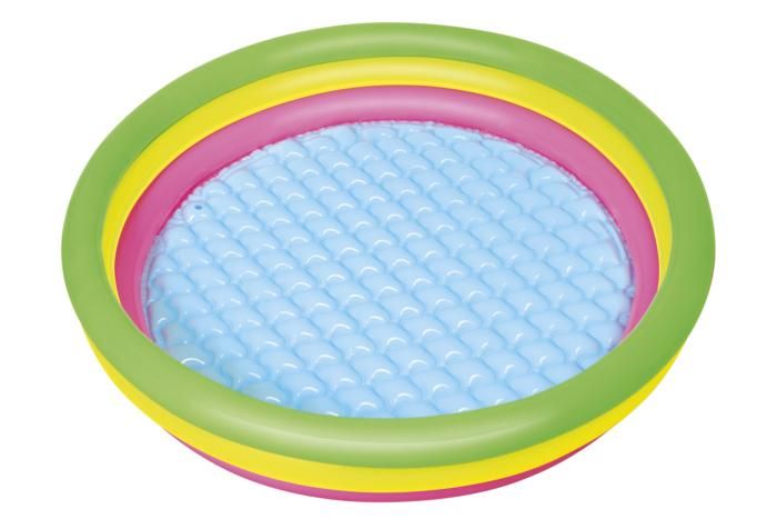 Bestway Inflatable 3-Ring Summer Set Pool 60x12 inch 51103 - Colorland Toys