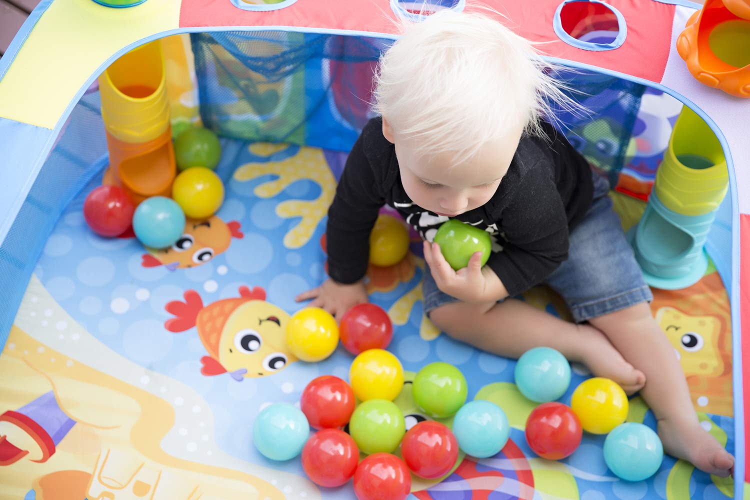 Playgro Pop and Drop Activity Ball Gym PG0186366 - Colorland Toys