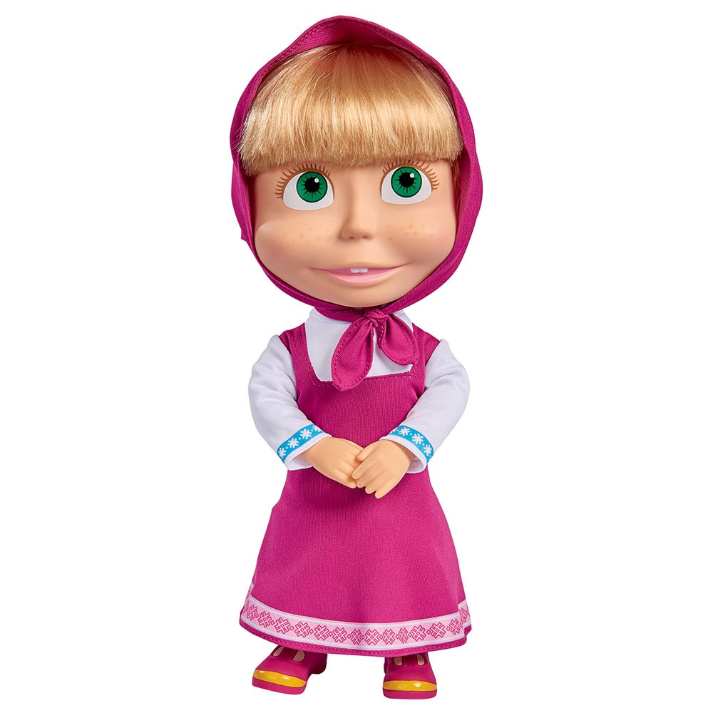 Masha Doll With 2 Extra Dresses 30cm 109301082 - Colorland Toys