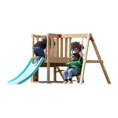Dynamic Sports Arabian Fox Wooden Swing Set DS-137