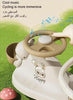 Premium Swing Car With Light & Music Beige MN072